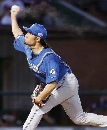 楽天戦に先発した日本ハム・伊藤＝楽天モバイルパーク