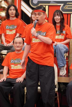 言い切る「ななまがり」の初瀬悠太(中央)と、森下直人(手前左)