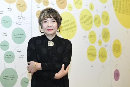 森美術館館長の片岡真実さん