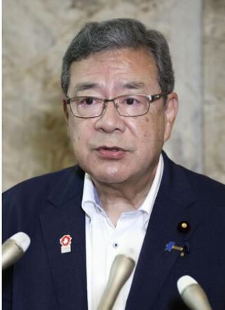 日本維新の会の中司宏幹事長