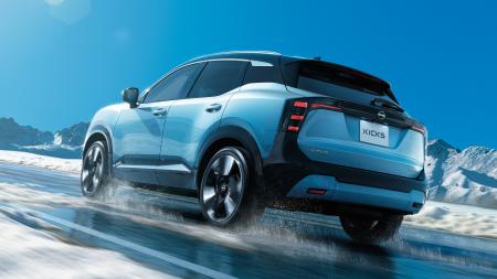 日産自動車のＳＵＶ「キックス」（同社提供・共同）