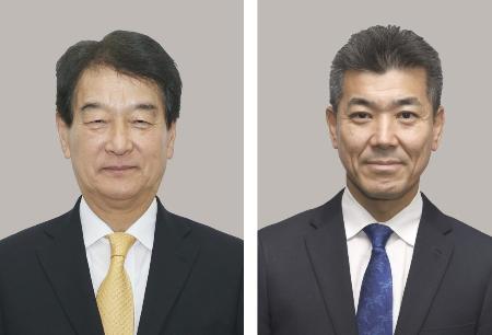 大島敦氏（左）と泉健太氏