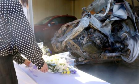 一家5人の車を遺族が慰霊、三重｜埼玉新聞｜埼玉の最新ニュース