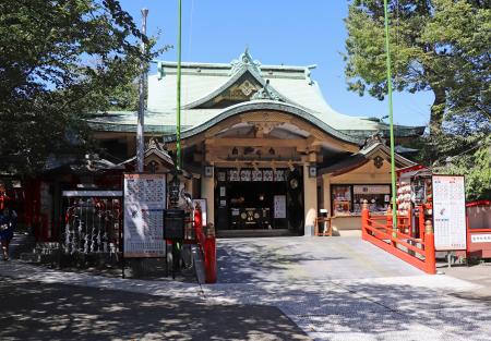 　須賀神社＝東京都新宿区