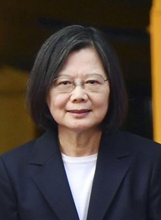 　台湾の蔡英文前総統