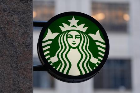 米スターバックスのロゴ（ＡＰ＝共同）