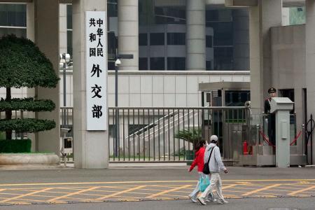 中国外務省＝１２日、北京（共同）
