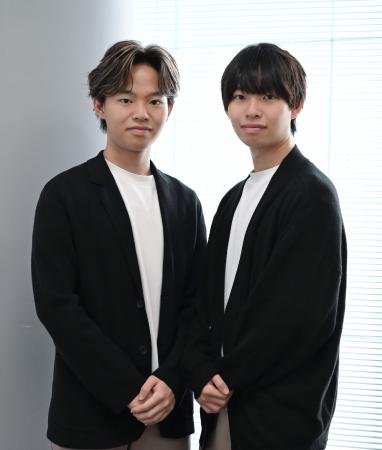 兄の山下順一朗(右)と弟の宗一郎