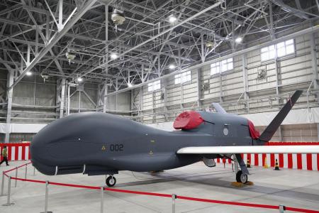 航空自衛隊の無人偵察機グローバルホーク