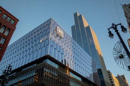 米デトロイトにあるＧＭの本社（ゲッティ＝共同）