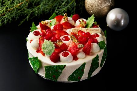 　シャングリ・ラ東京で予約販売されているストロベリーショートケーキ（提供写真）
