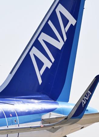 ＡＮＡ機＝羽田空港